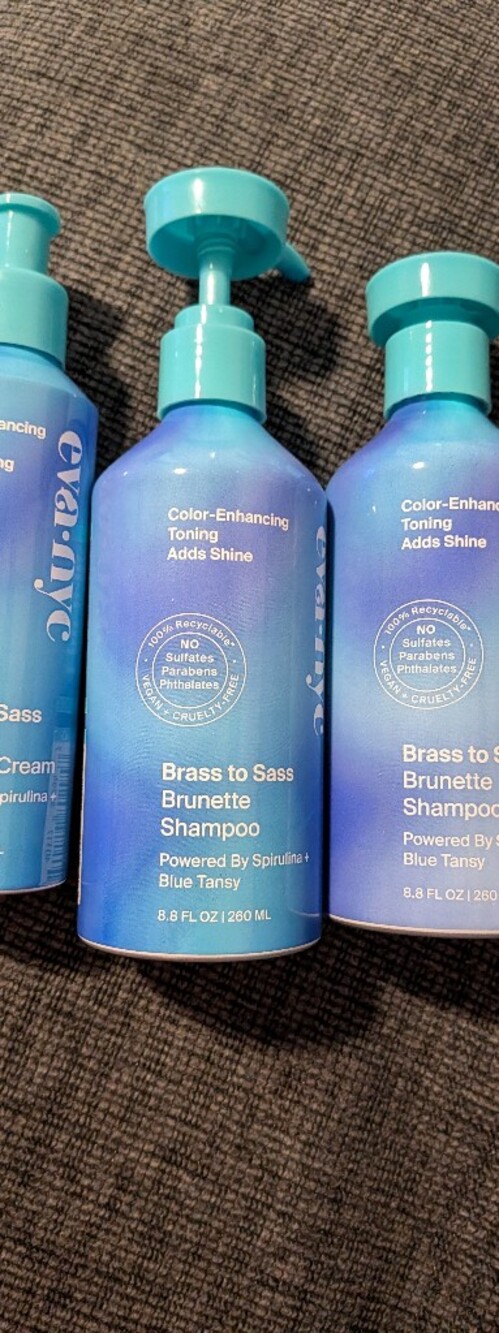 Brass to Sass Brunette Shampoo & Leave-In Condition Bundle New
